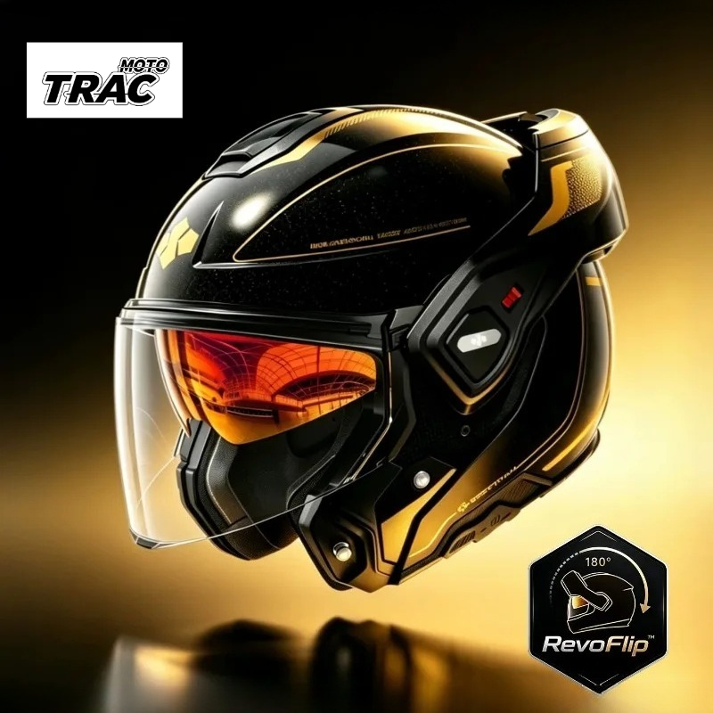 Modular Flip Up Motorcycle Helmet Dot Approved - 180 ° Odkrywany kask motocyklowy z