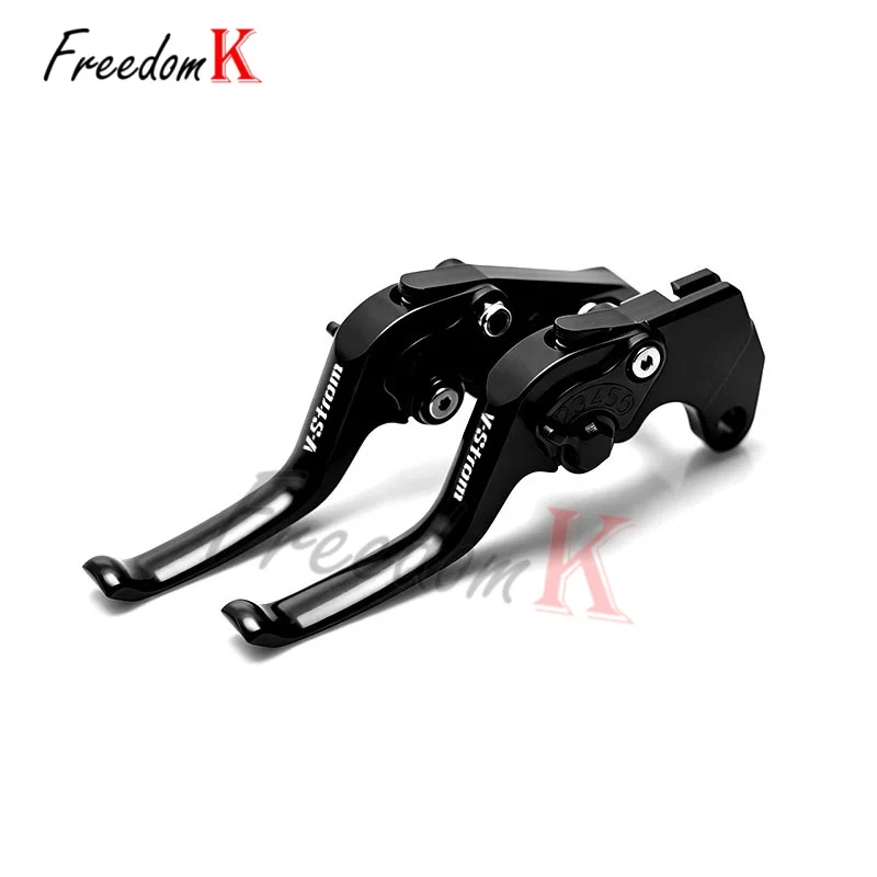 Dla DL650 XT V-strom 250 650 1 – Cnc Aluminum Adjustable Brake Clutch Levers recenzja i cena