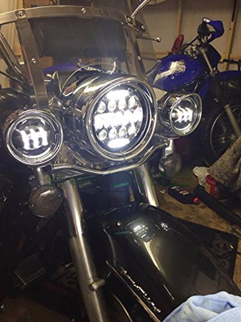 7-calowy reflektor LED do moto – Universal Motorcycle Led Headlight Projector recenzja i cena
