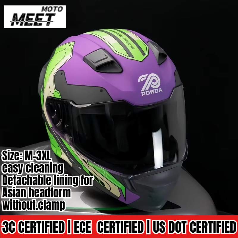 Uniwersalny kask motocyklowy z – Dual Visor Motorcycle Racing Helmet recenzja i cena