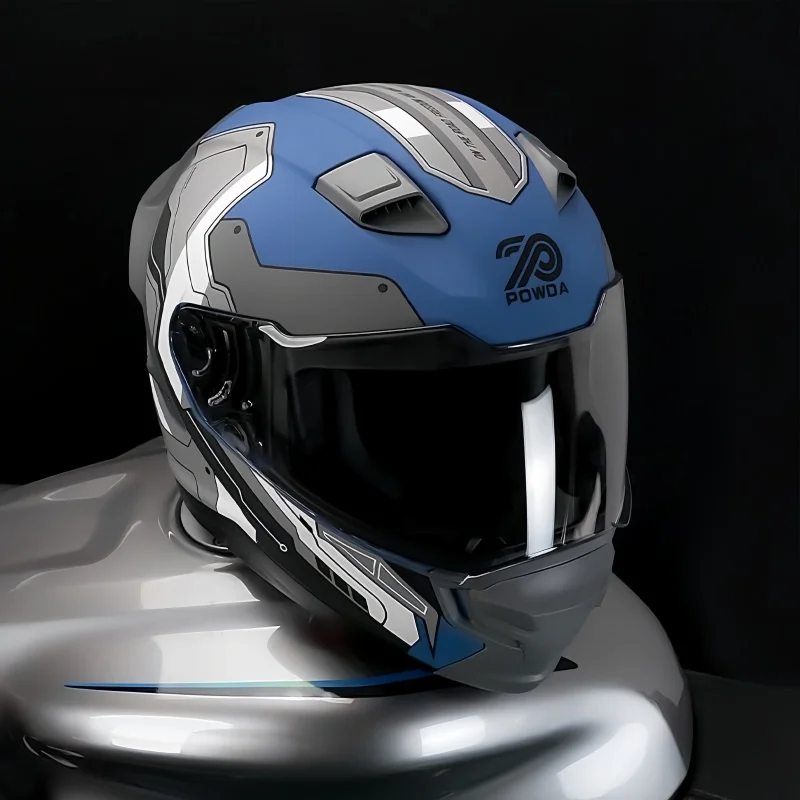 Uniwersalny kask motocyklowy z – Dual Visor Motorcycle Racing Helmet recenzja i cena