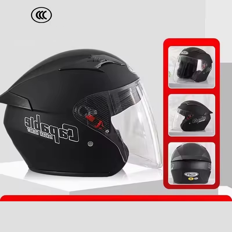 Duży kask motocyklowy męski, r – Dual Visor Motorcycle Racing Helmet recenzja i cena