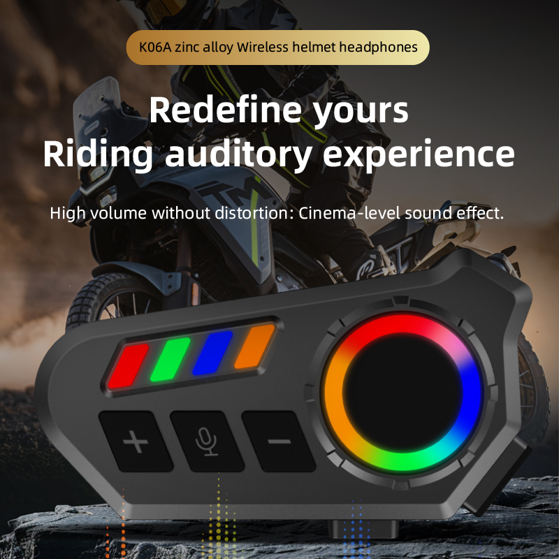 Inteligentny kask motocyklowy  – Full Face Motorcycle Helmet With Bluetooth recenzja i cena