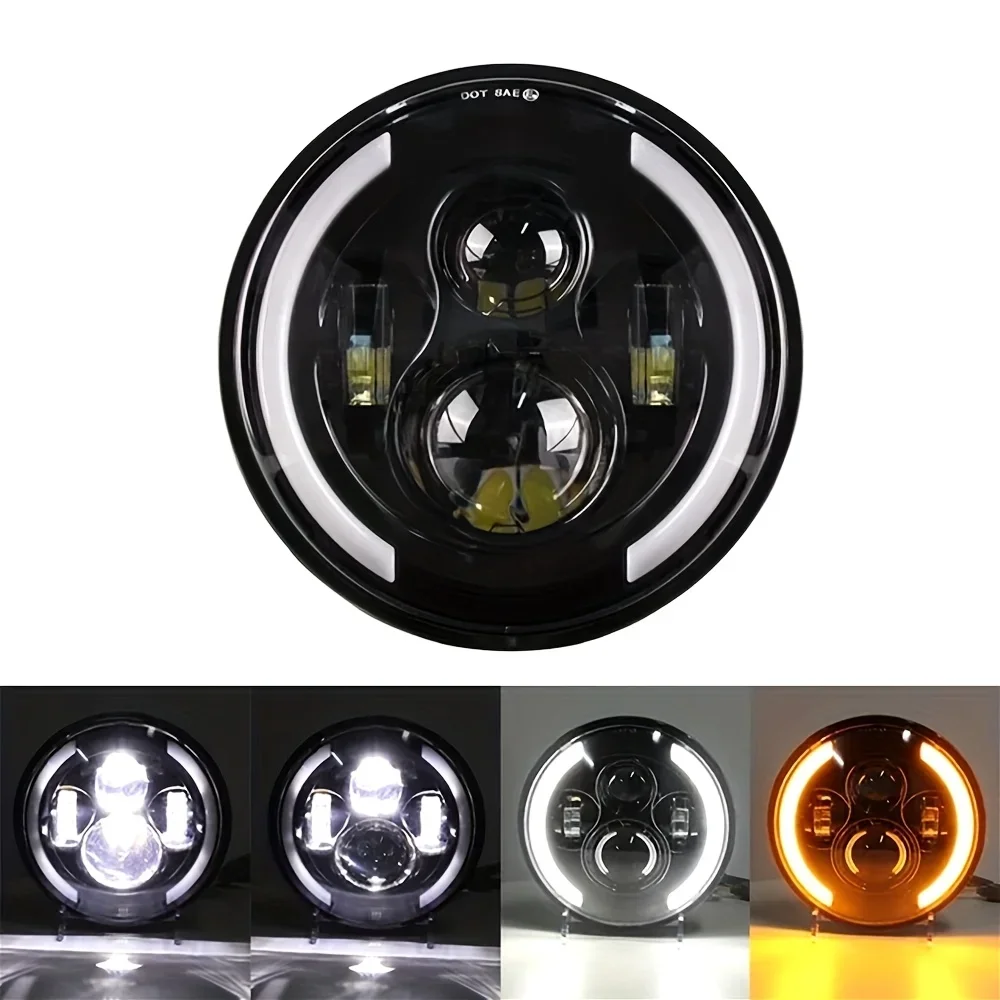 TCYATO 50W, 7-calowe (17,78 cm – Universal Motorcycle Led Headlight Projector recenzja i cena