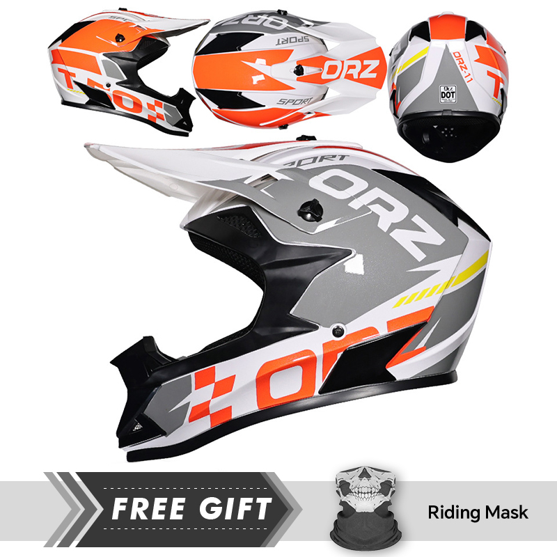 Kask terenowy Ochrona oczu Wyg – Quick Release Buckle Motorcycle Helmet recenzja i cena