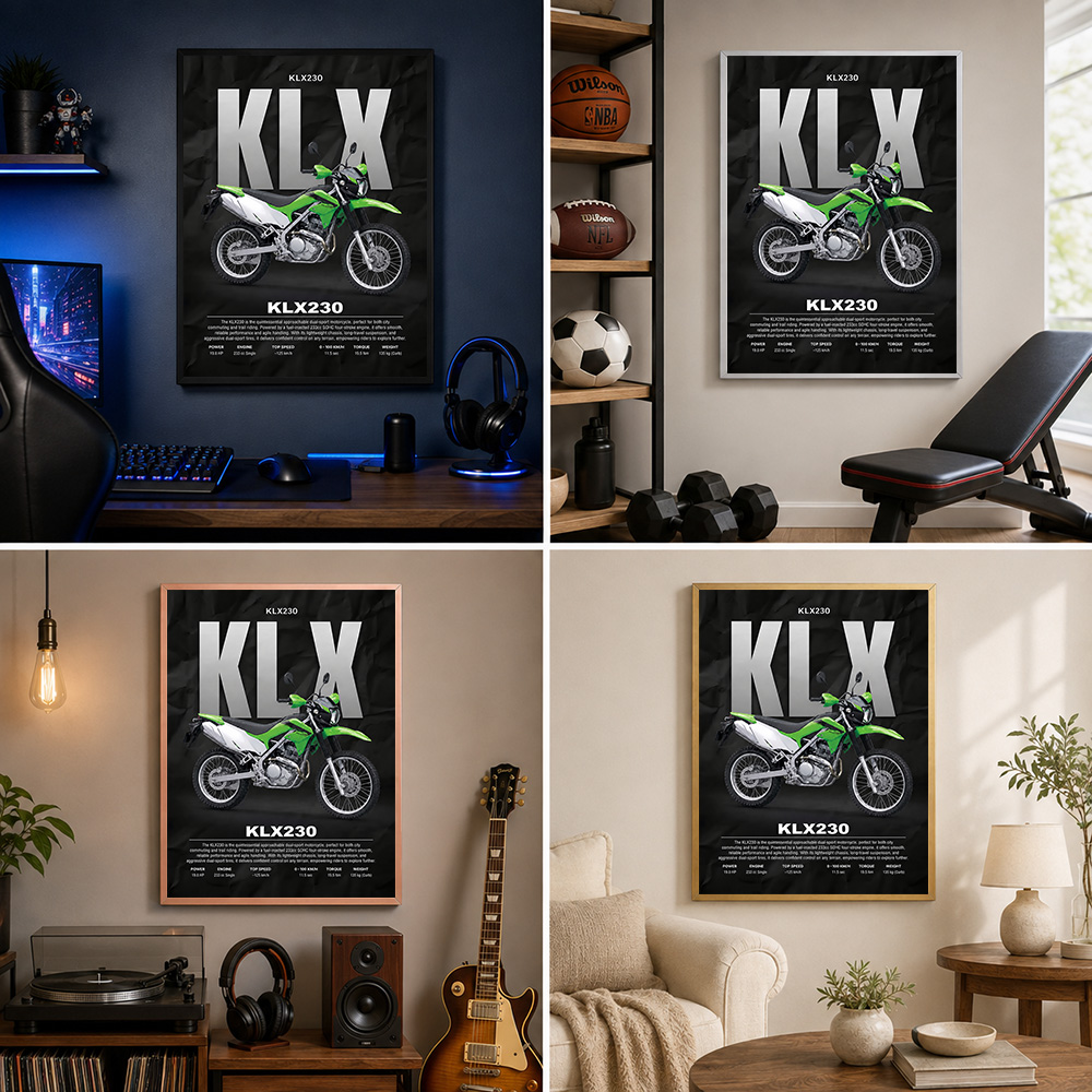 Japoński motocykl KLX230, mode – Riding Gear recenzja i cena