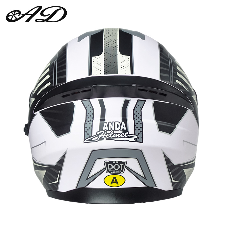 Wysokiej jakości kask motocykl – Full Face Motorcycle Helmet With Bluetooth recenzja i cena
