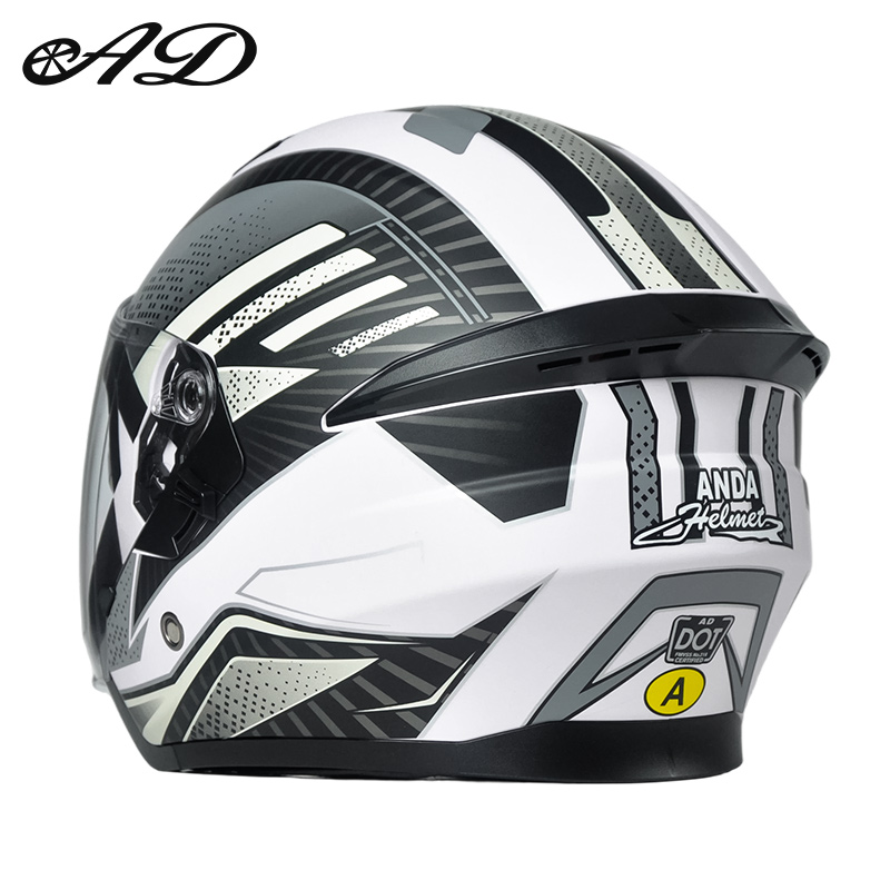 Wysokiej jakości kask motocykl – Full Face Motorcycle Helmet With Bluetooth recenzja i cena