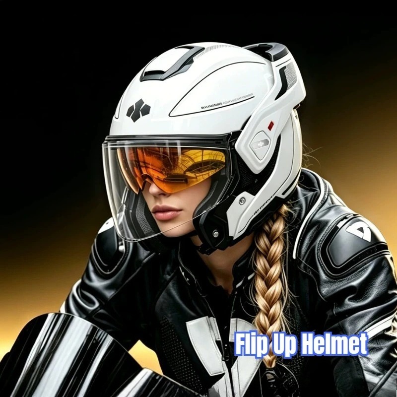 180 °   Odkrywany kask motocyk – Modular Flip Up Motorcycle Helmet Dot Approved recenzja i cena