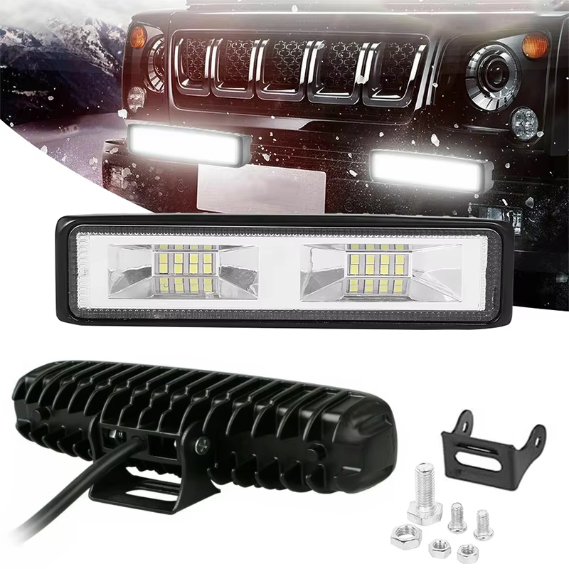 Lampa robocza LED 48W do samoc – Universal Motorcycle Led Headlight Projector recenzja i cena